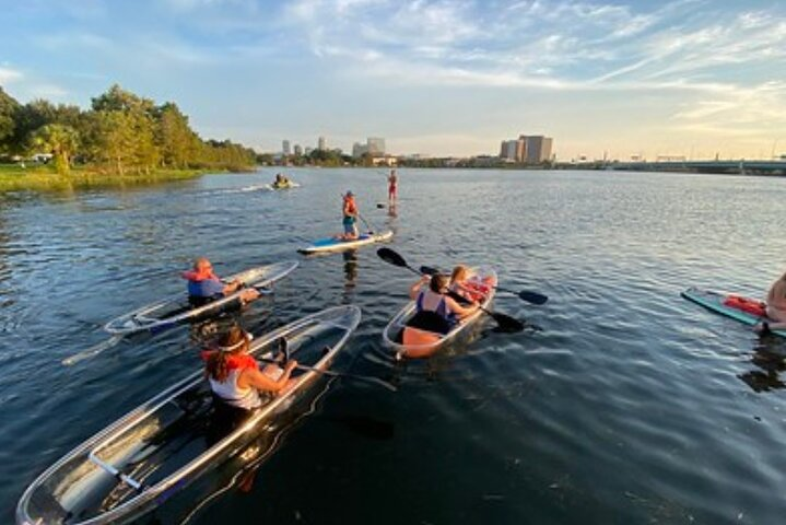 2-Hour Clear Kayak & Clear Paddleboard(SUP) Rental in Orlando - Photo 1 of 14